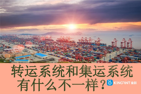 轉(zhuǎn)運(yùn)系統(tǒng)和集運(yùn)系統(tǒng)有什么不一樣？
